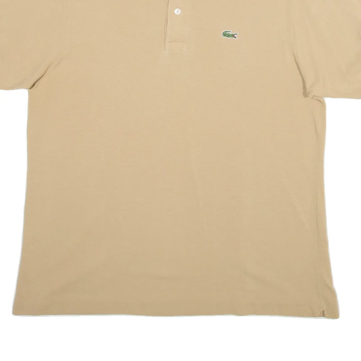 LACOSTE Mens Polo Shirt Beige L