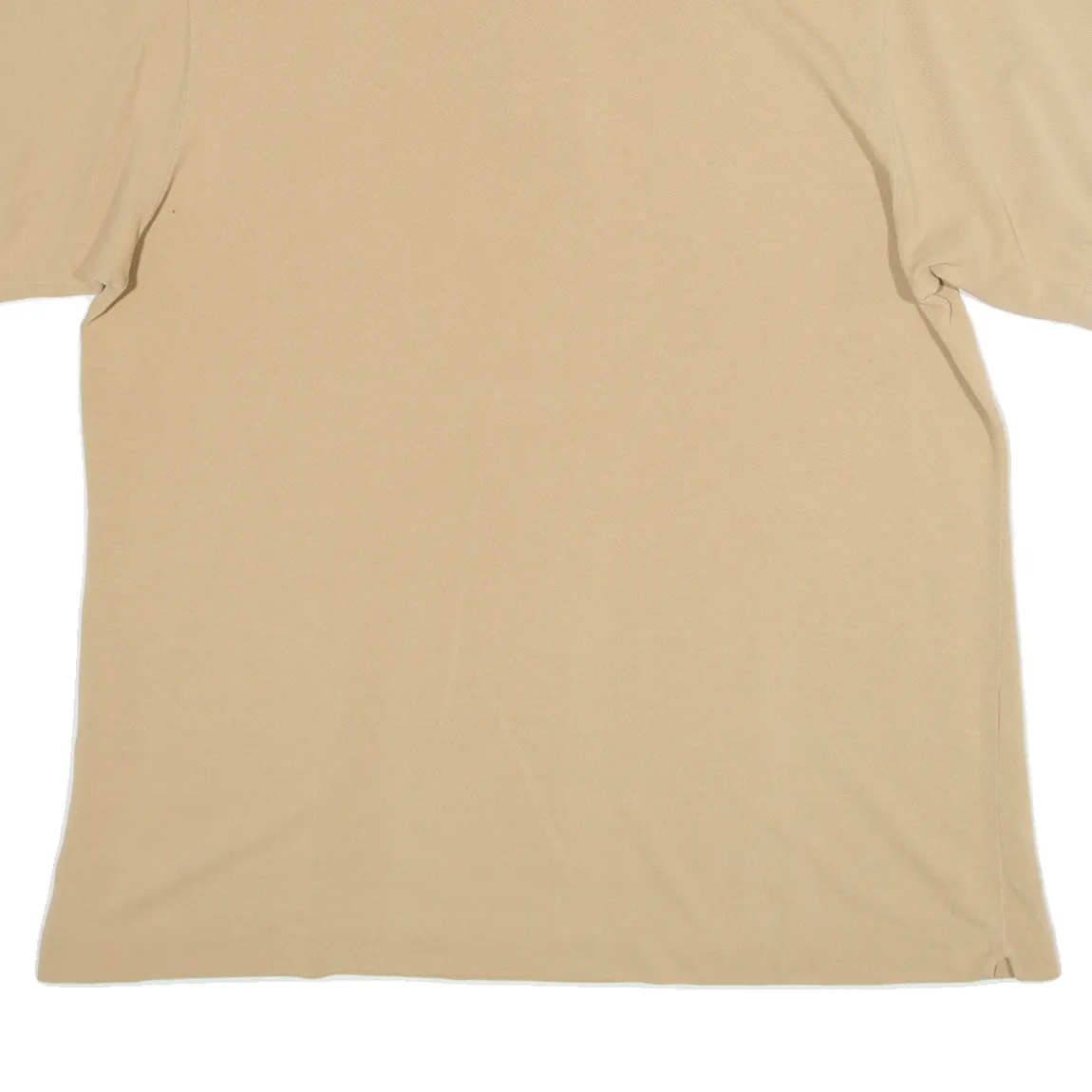 LACOSTE Mens Polo Shirt Beige L