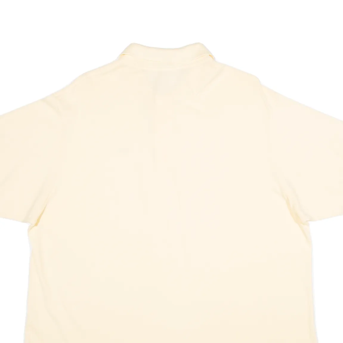 LACOSTE Mens Polo Shirt Yellow 2XL