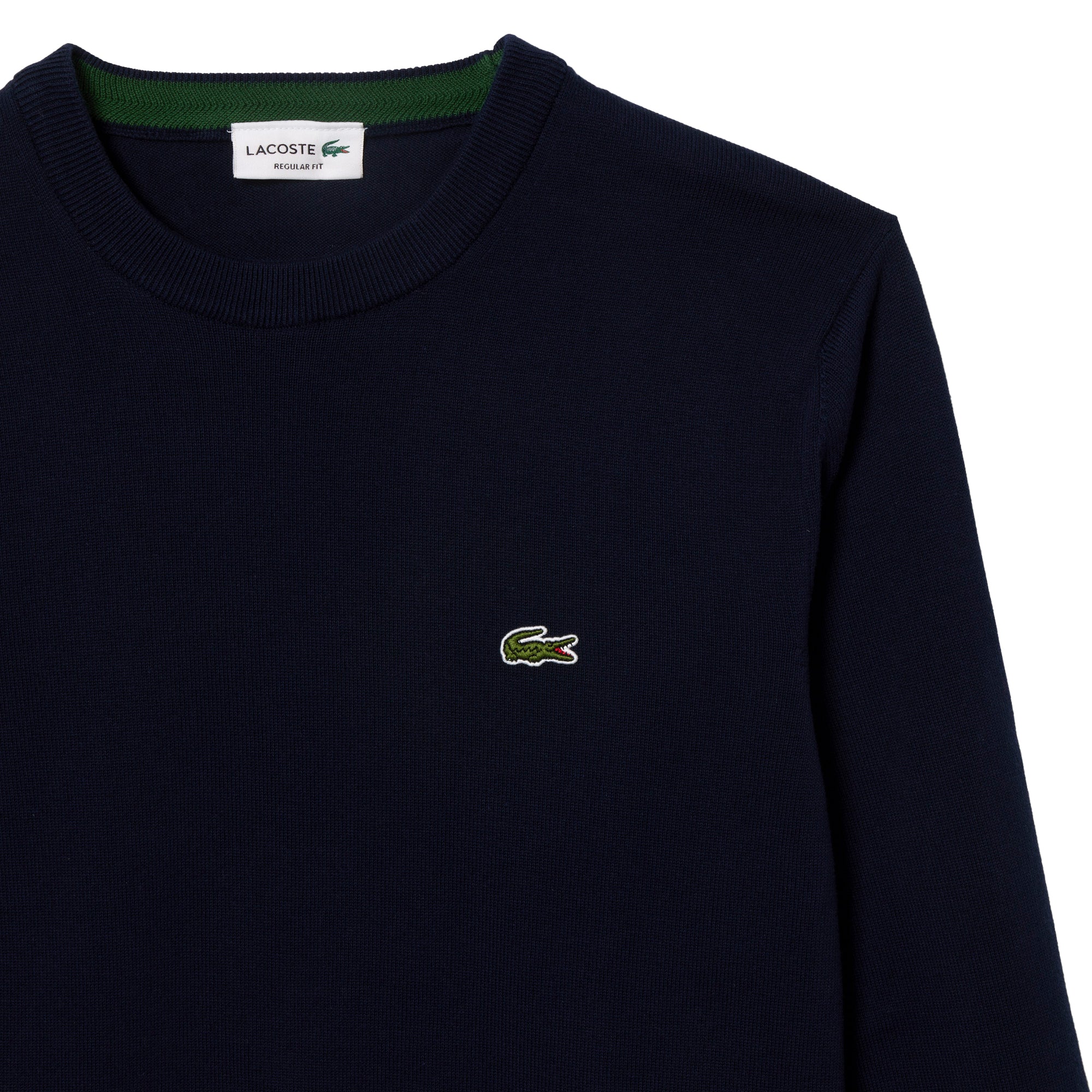 Lacoste New Cotton Crew Knit AH1985 - Navy