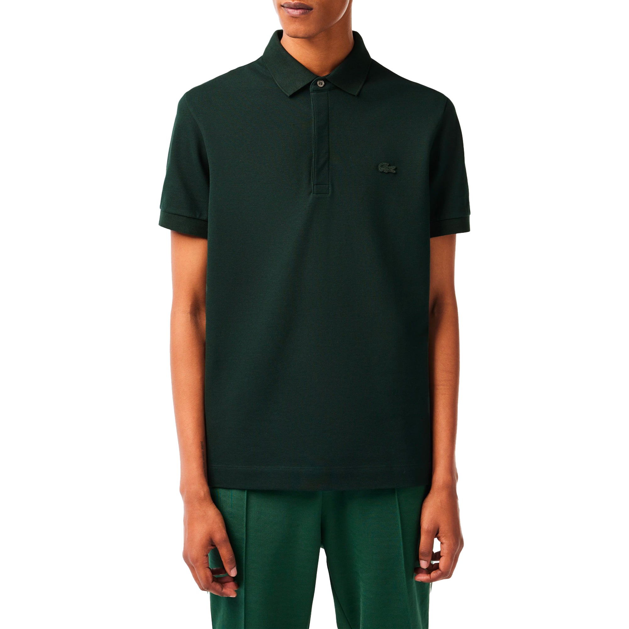 Lacoste Paris Regular Fit Stretch Polo PH5522 - Sinople Green