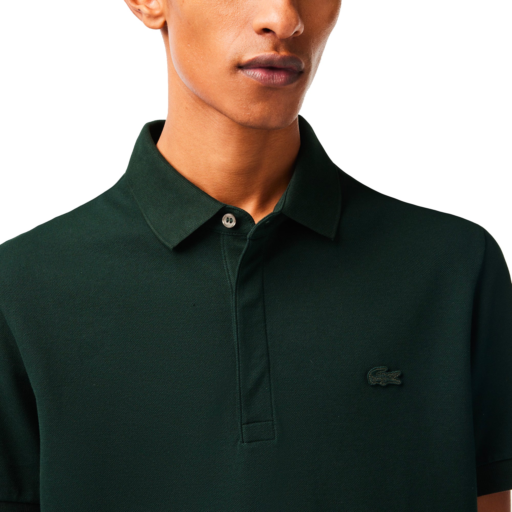 Lacoste Paris Regular Fit Stretch Polo PH5522 - Sinople Green