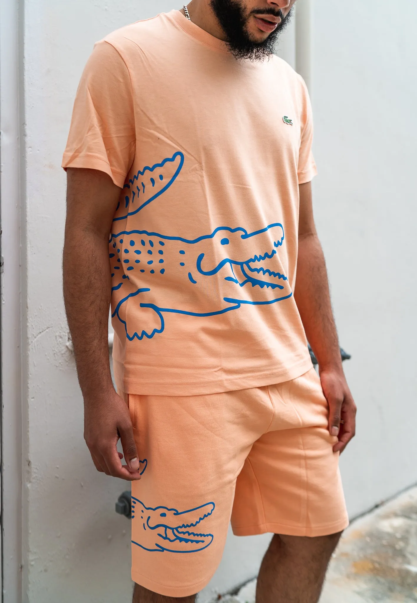 Lacoste Side Gator Shirt (Peach)