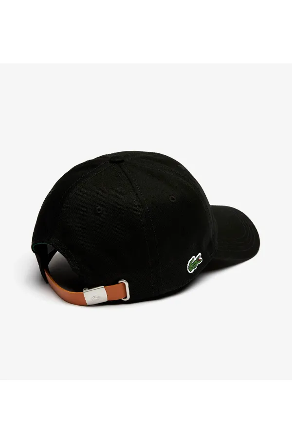 Lacoste Side Logo Cap Black