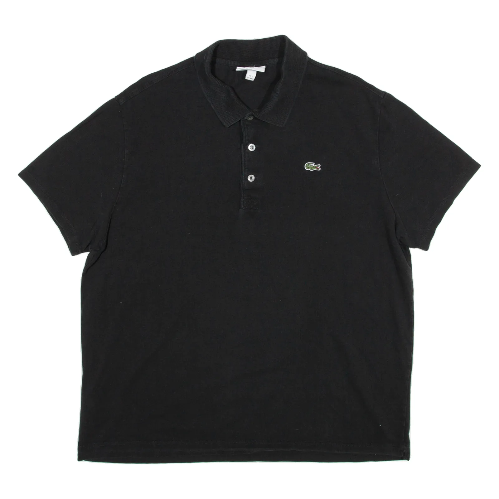 LACOSTE Slim Fit Mens Polo Shirt Black 2XL