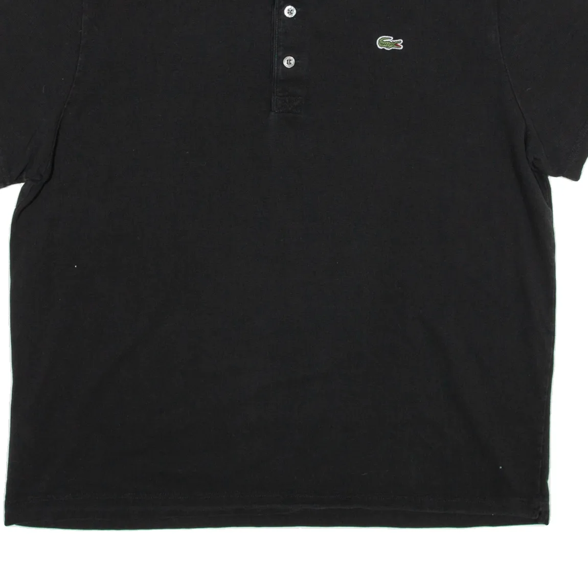 LACOSTE Slim Fit Mens Polo Shirt Black 2XL