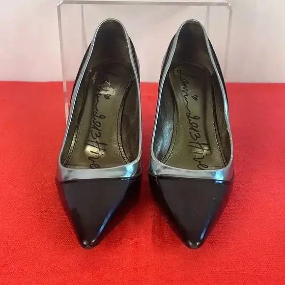 Lanvin Black Silver As Is Pumps