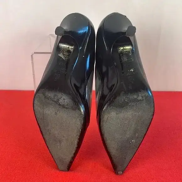 Lanvin Black Silver As Is Pumps