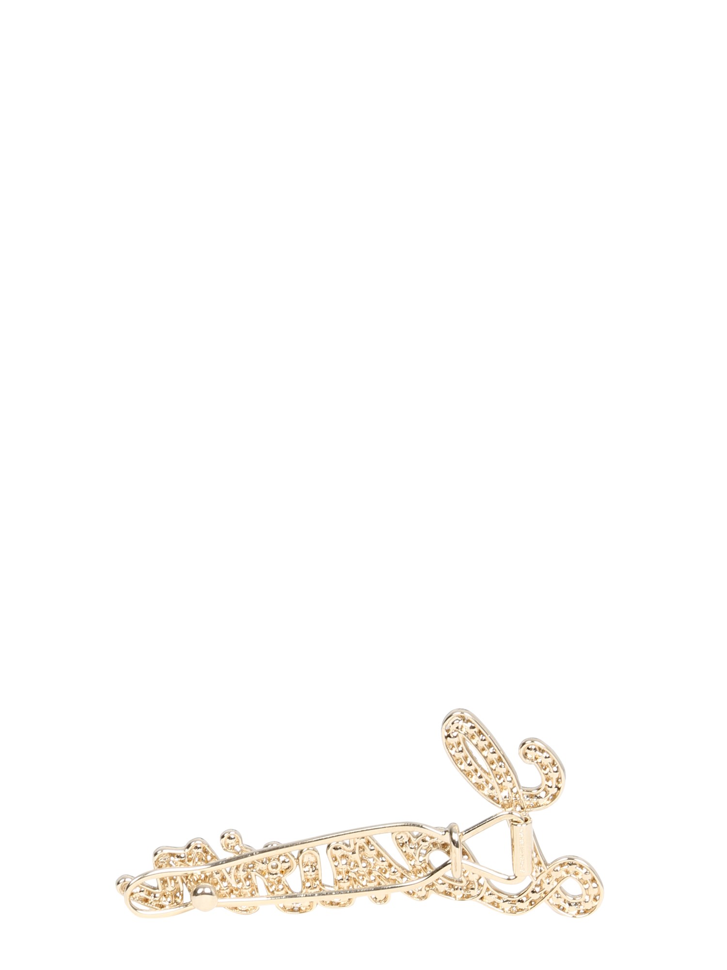 LANVIN    BRASS CLASP WITH BEADS