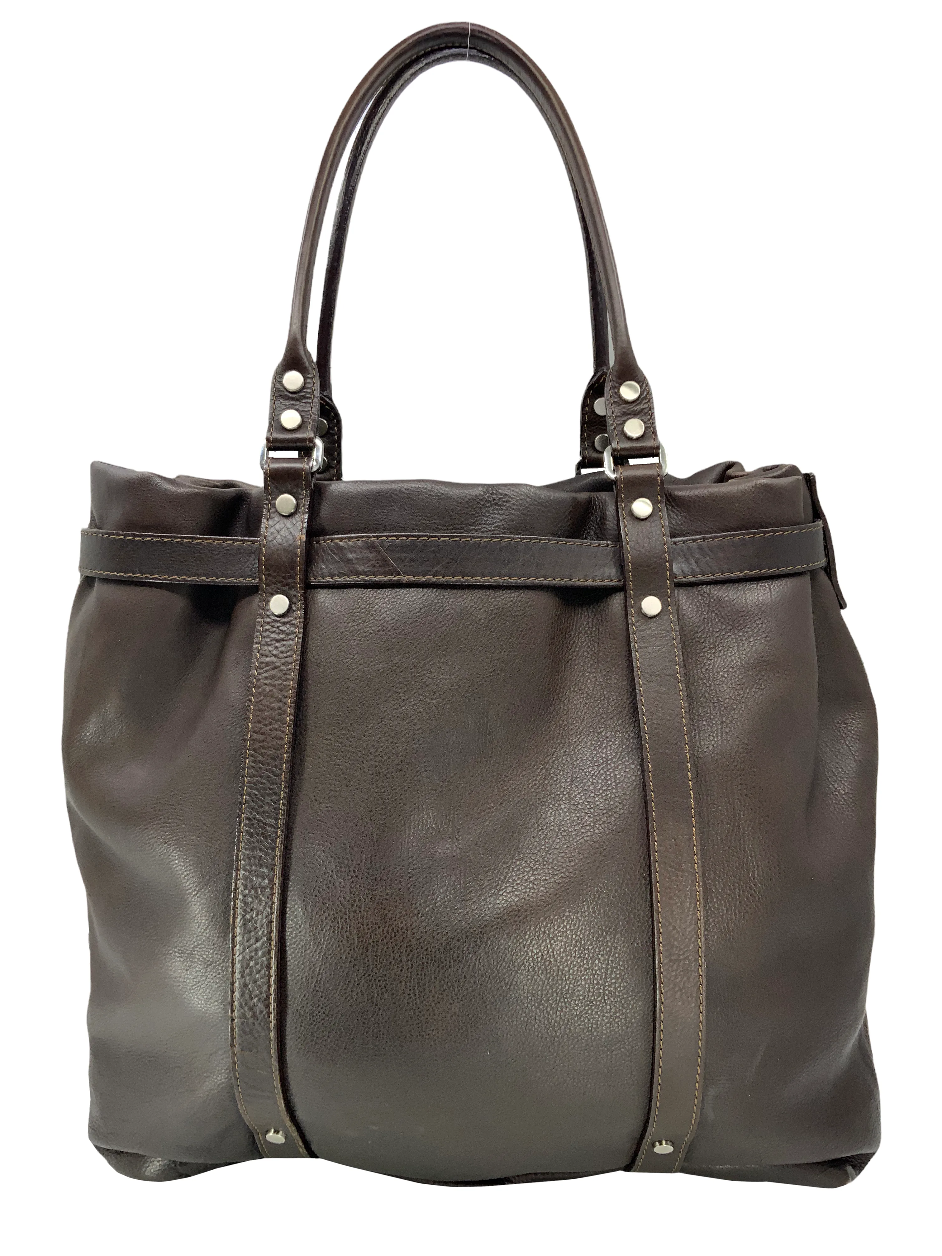 Lanvin Leather Kentucky Large Tote Bag