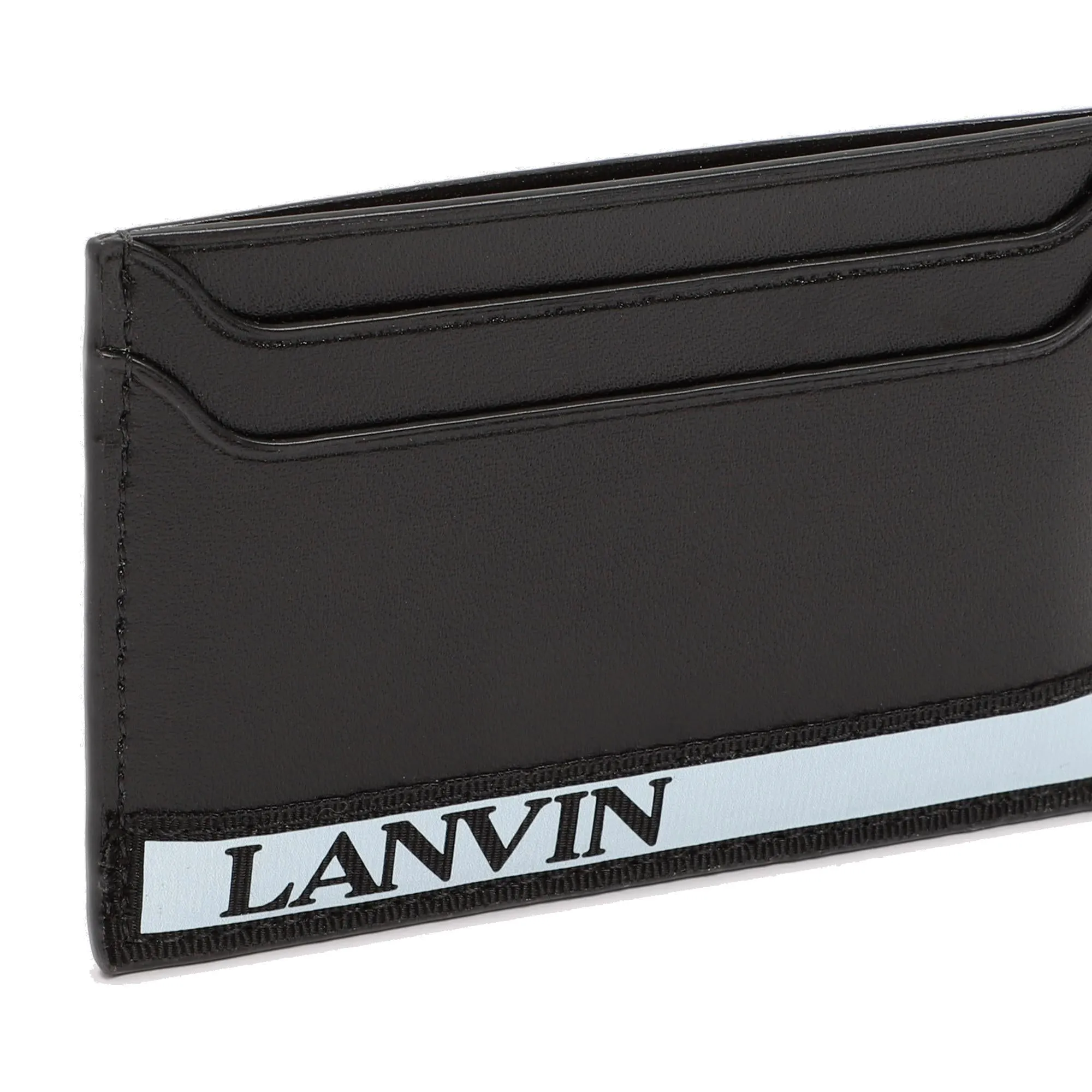 Lanvin Logo Printed Card Holder