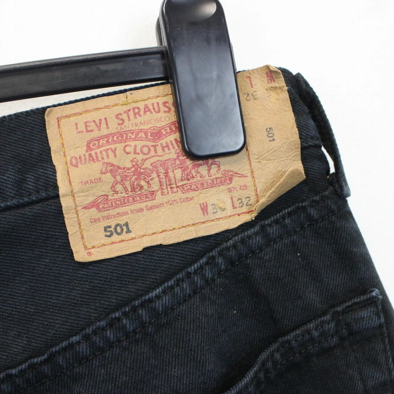 LEVIS 501 Jeans Black | W35 L32