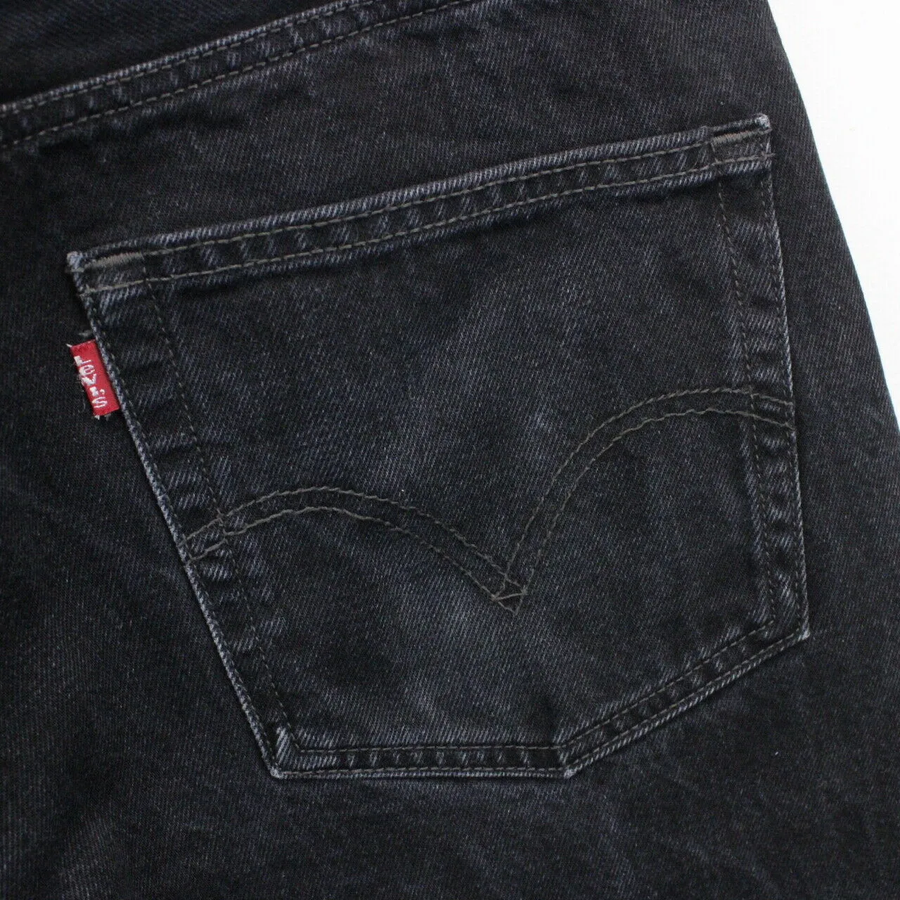 LEVIS 501 Jeans Black Charcoal | W36 L30