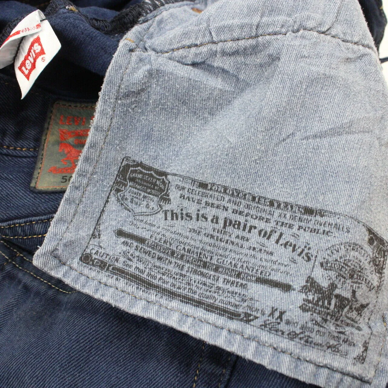 LEVIS 501 Jeans Dark Blue | W34 L32