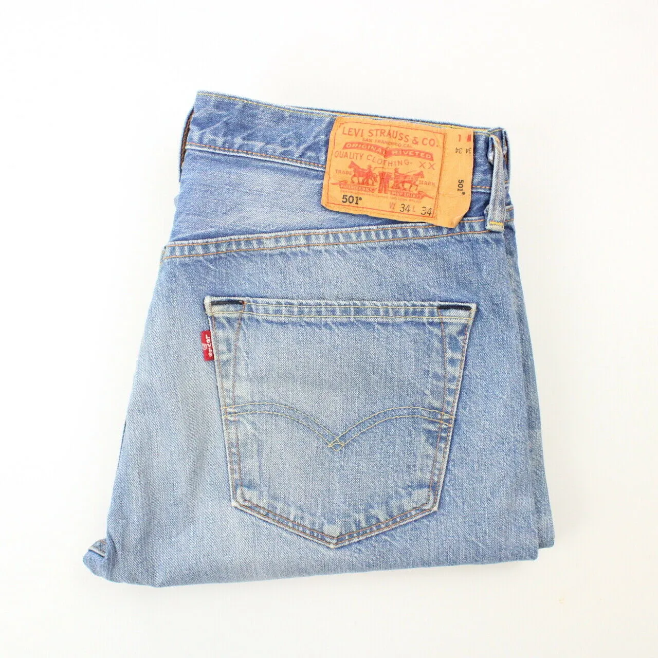 LEVIS 501 Jeans Light Blue | W34 L32