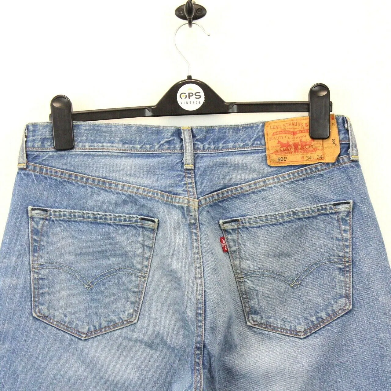 LEVIS 501 Jeans Light Blue | W34 L32