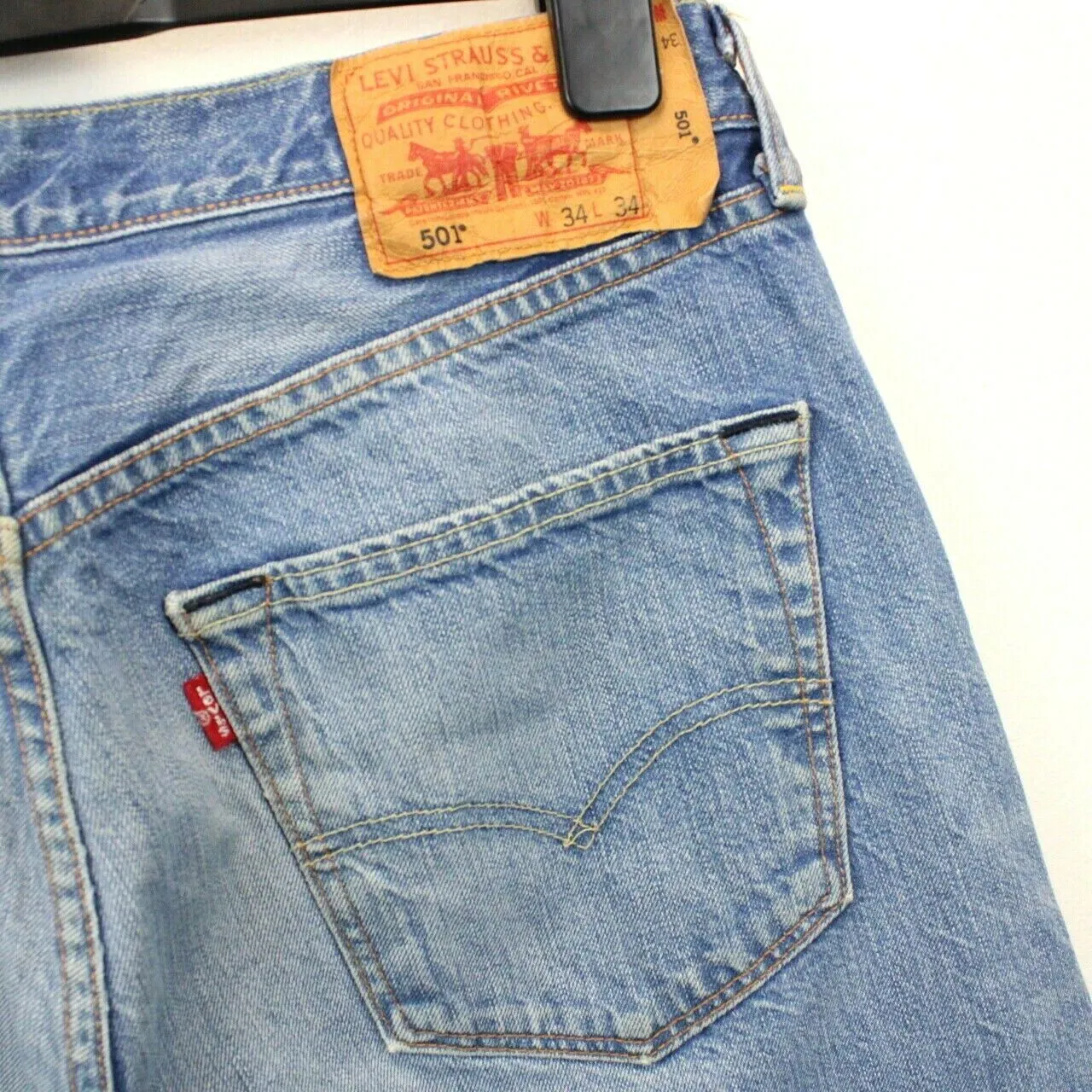 LEVIS 501 Jeans Light Blue | W34 L32