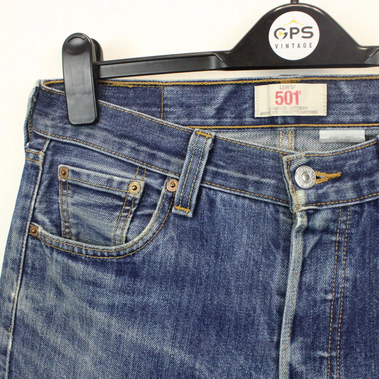 LEVIS 501 Jeans Mid Blue | W32 L32