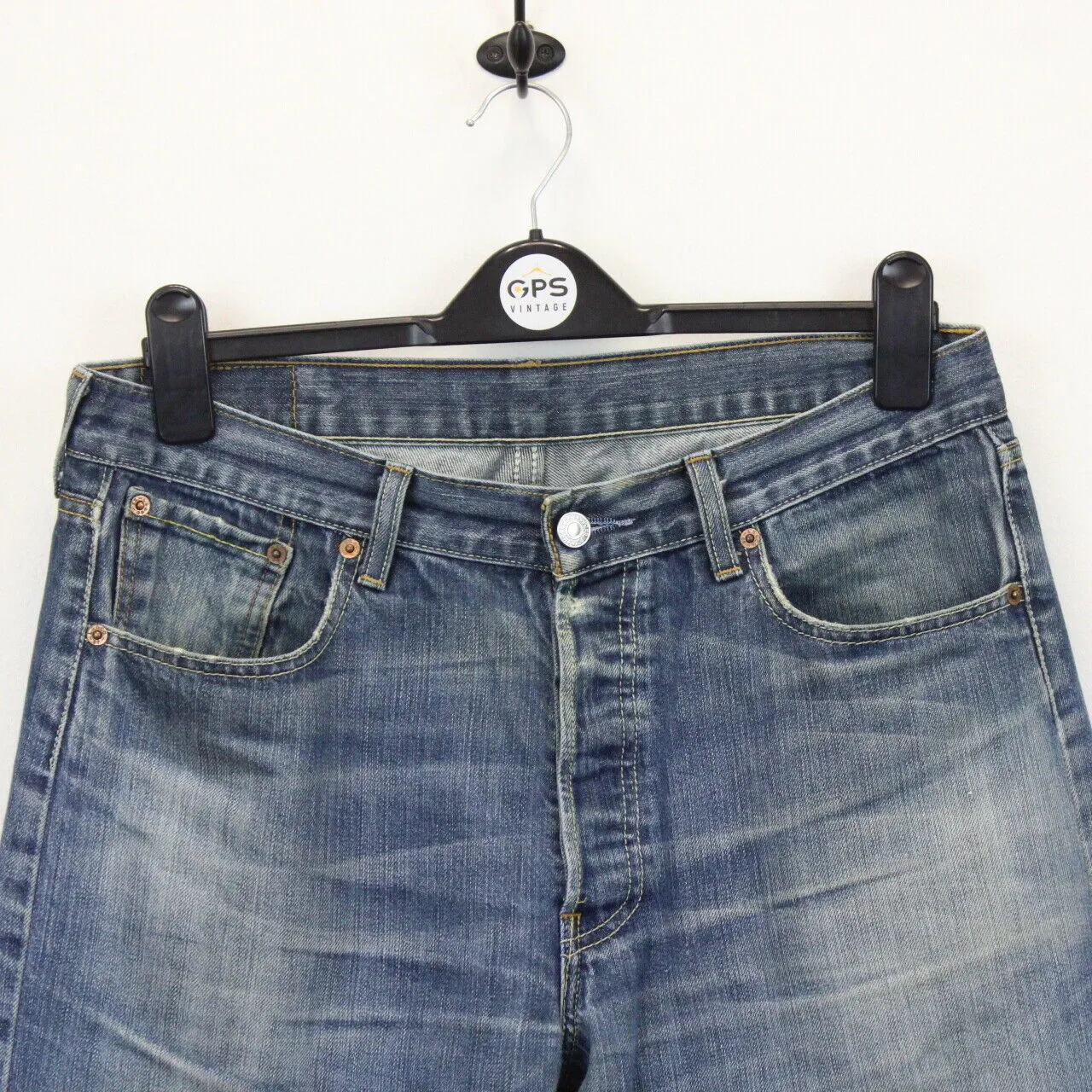 LEVIS 501 Jeans Mid Blue | W34 L34