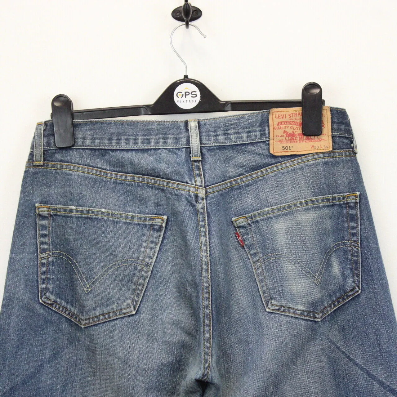 LEVIS 501 Jeans Mid Blue | W34 L34