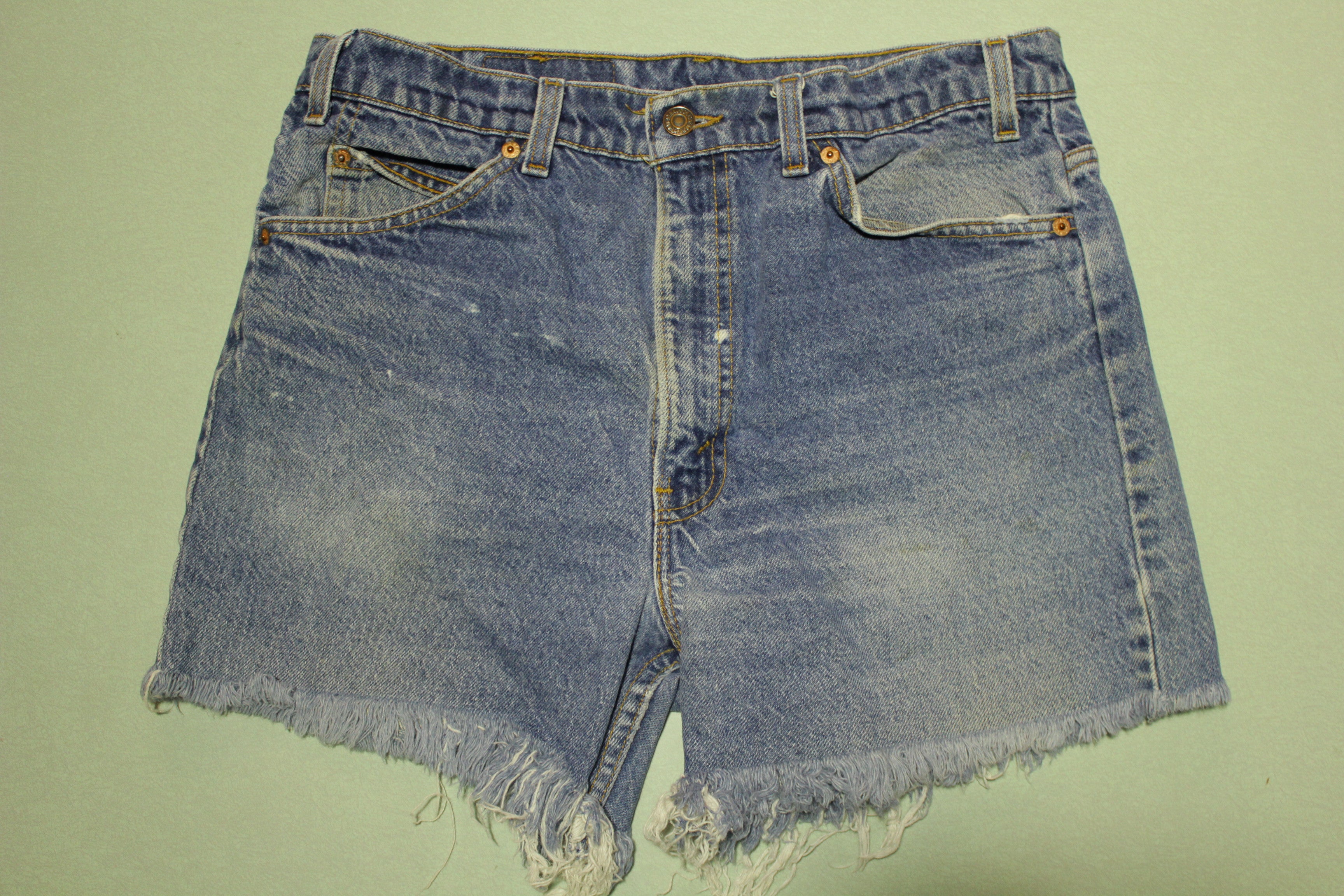 Levis 505 Vintage 80's Made in USA Cutoff Jean Shorts