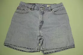 Levis 554 38955-0703 Vintage 90's Faded Blue Mom Jean Shorts