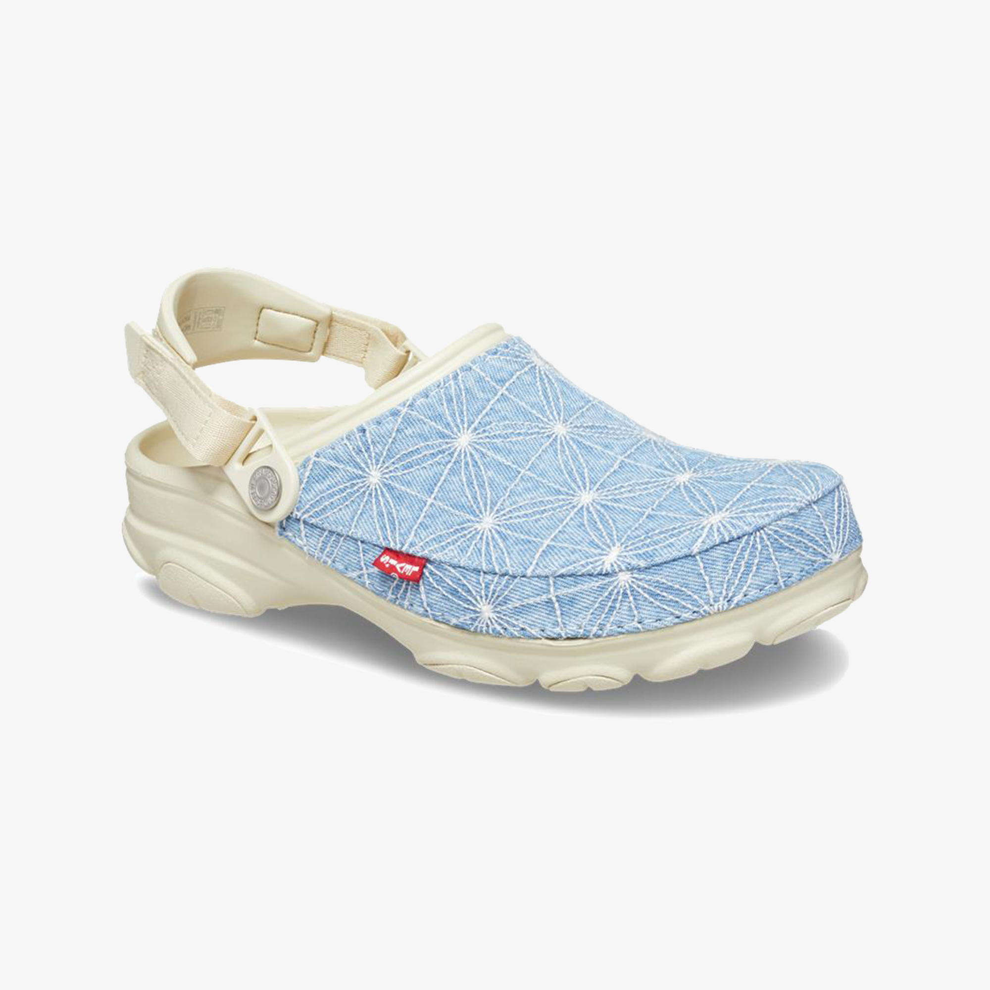 LEVIS X CROCS ALL TERRAIN CLOG 'BONE'