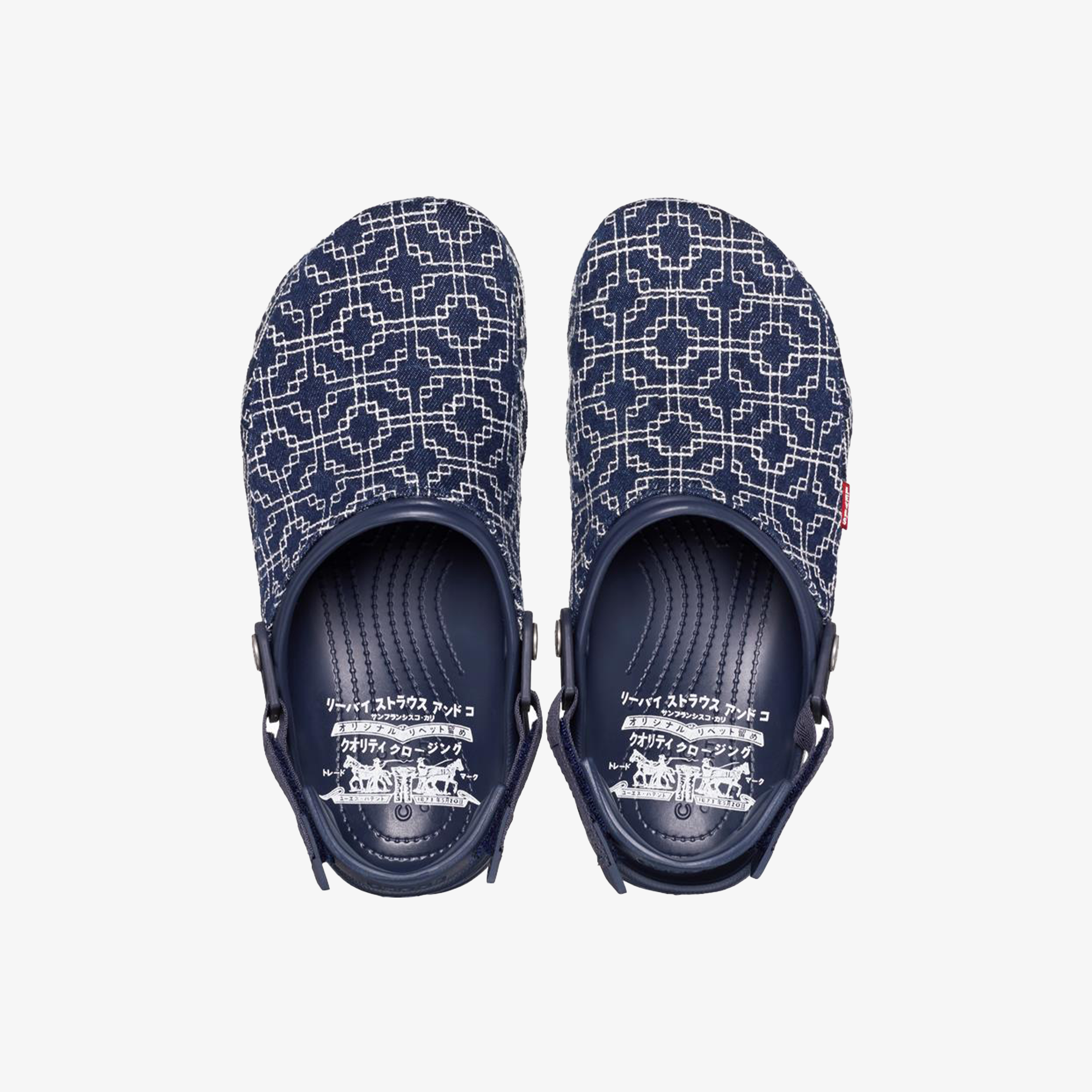 LEVIS X CROCS ALL TERRAIN CLOG 'NAVY'