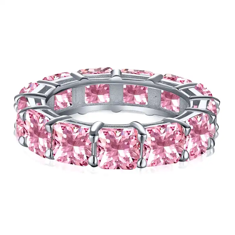 Lexi Pink Infinity Ring