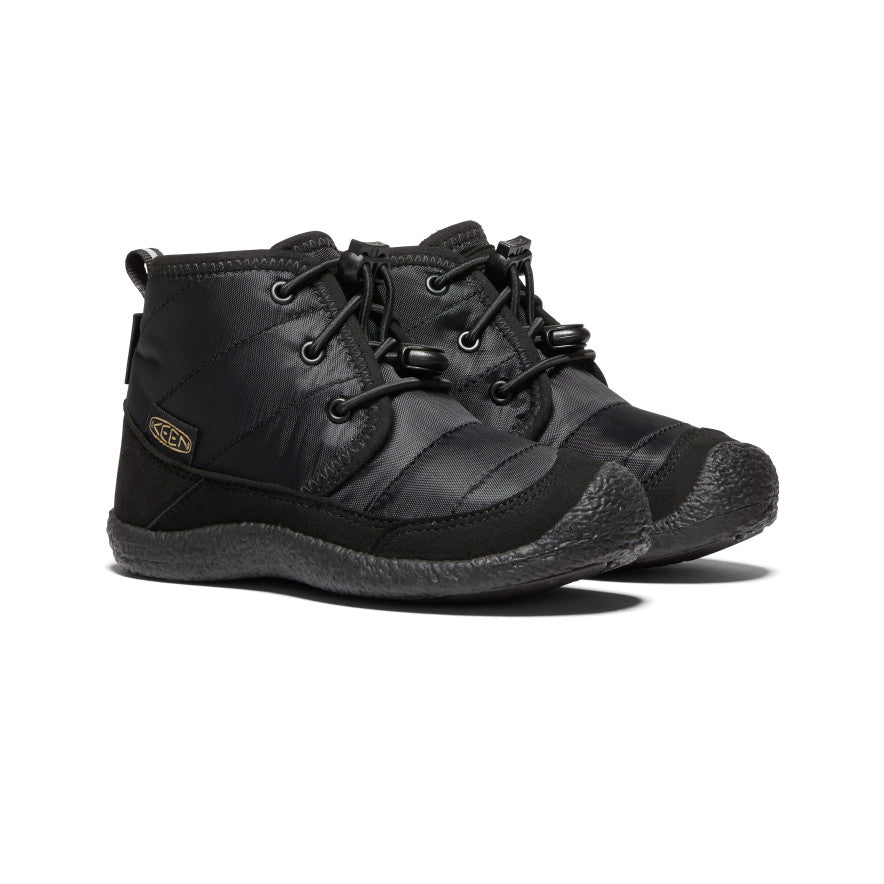 Little Kids' Howser II Waterproof Chukka  |  Black/Black