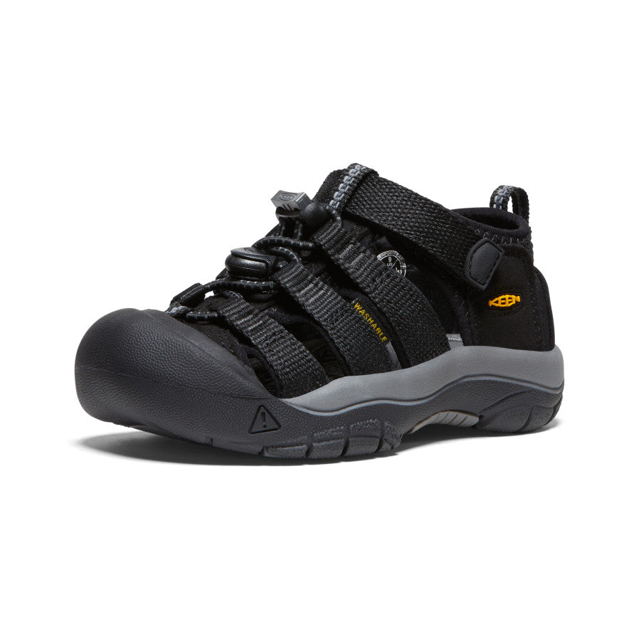 Little Kids' Newport H2  |  Black/Keen Yellow