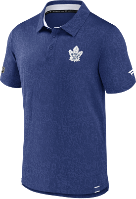 Maple Leafs Fanatics Men's 2023 Authentic Pro Rink Polo