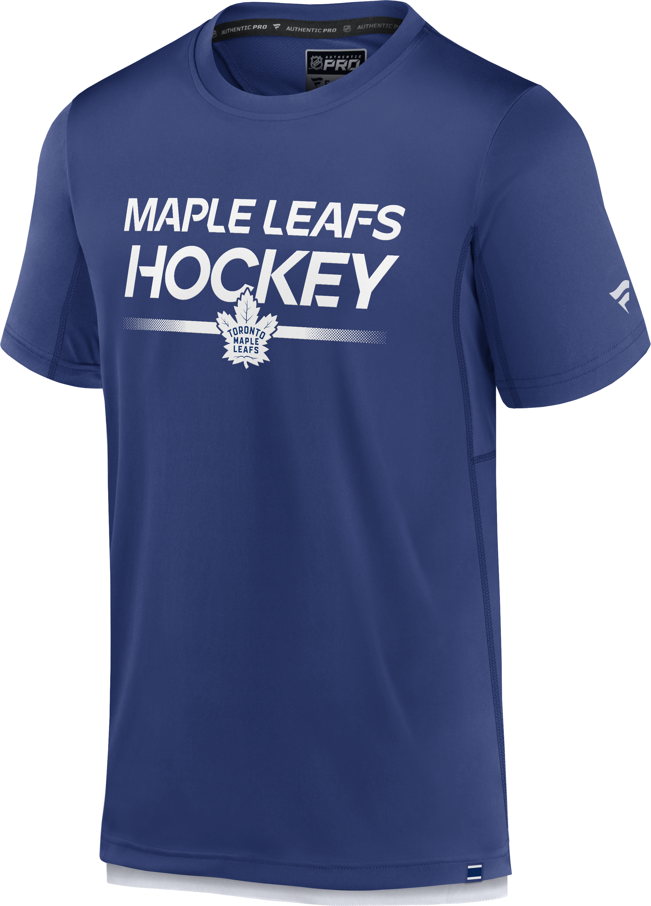 Maple Leafs Fanatics Men's 2023 Authentic Pro Rink Tech Tee