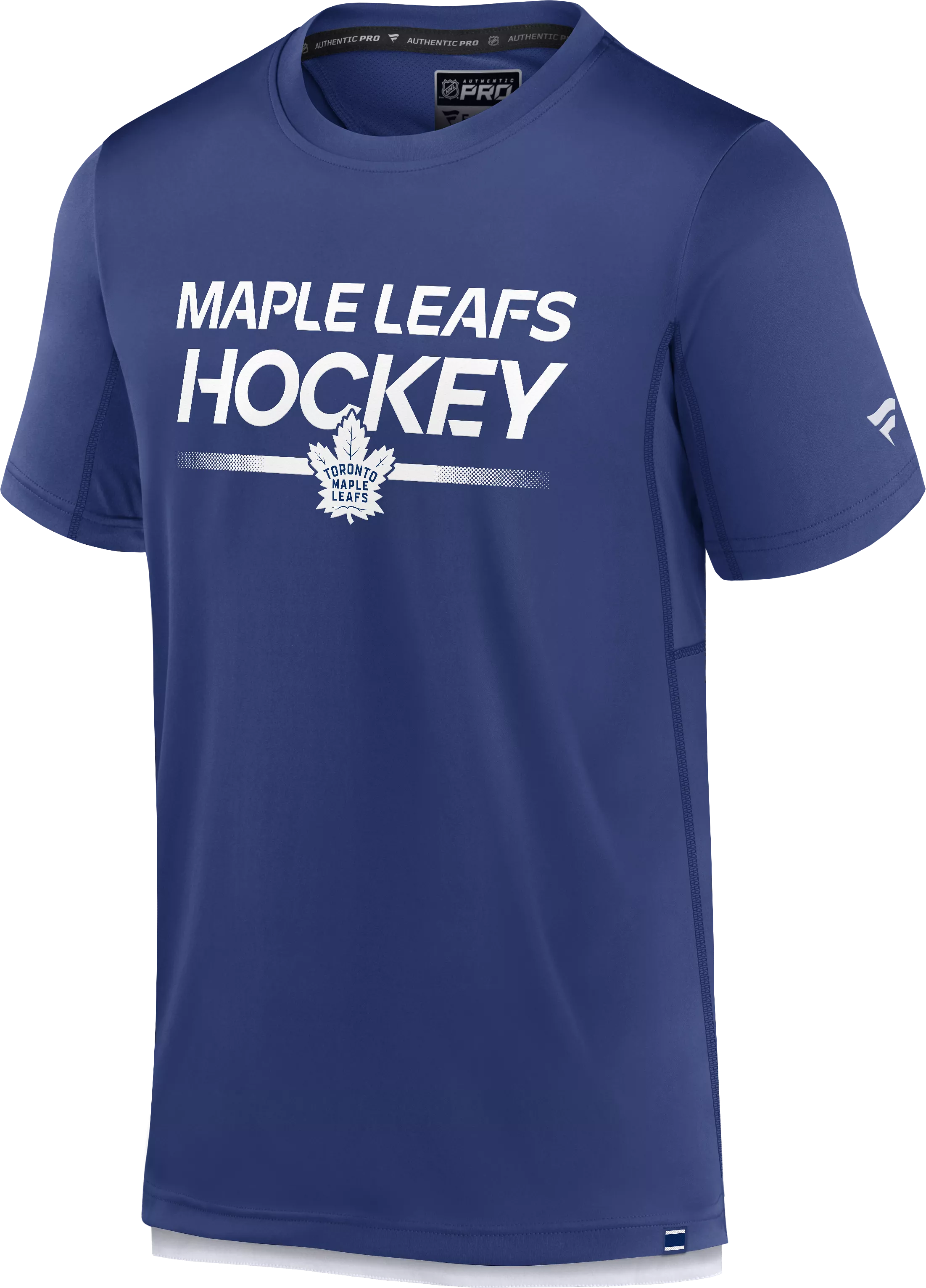 Maple Leafs Fanatics Men's 2023 Authentic Pro Rink Tech Tee