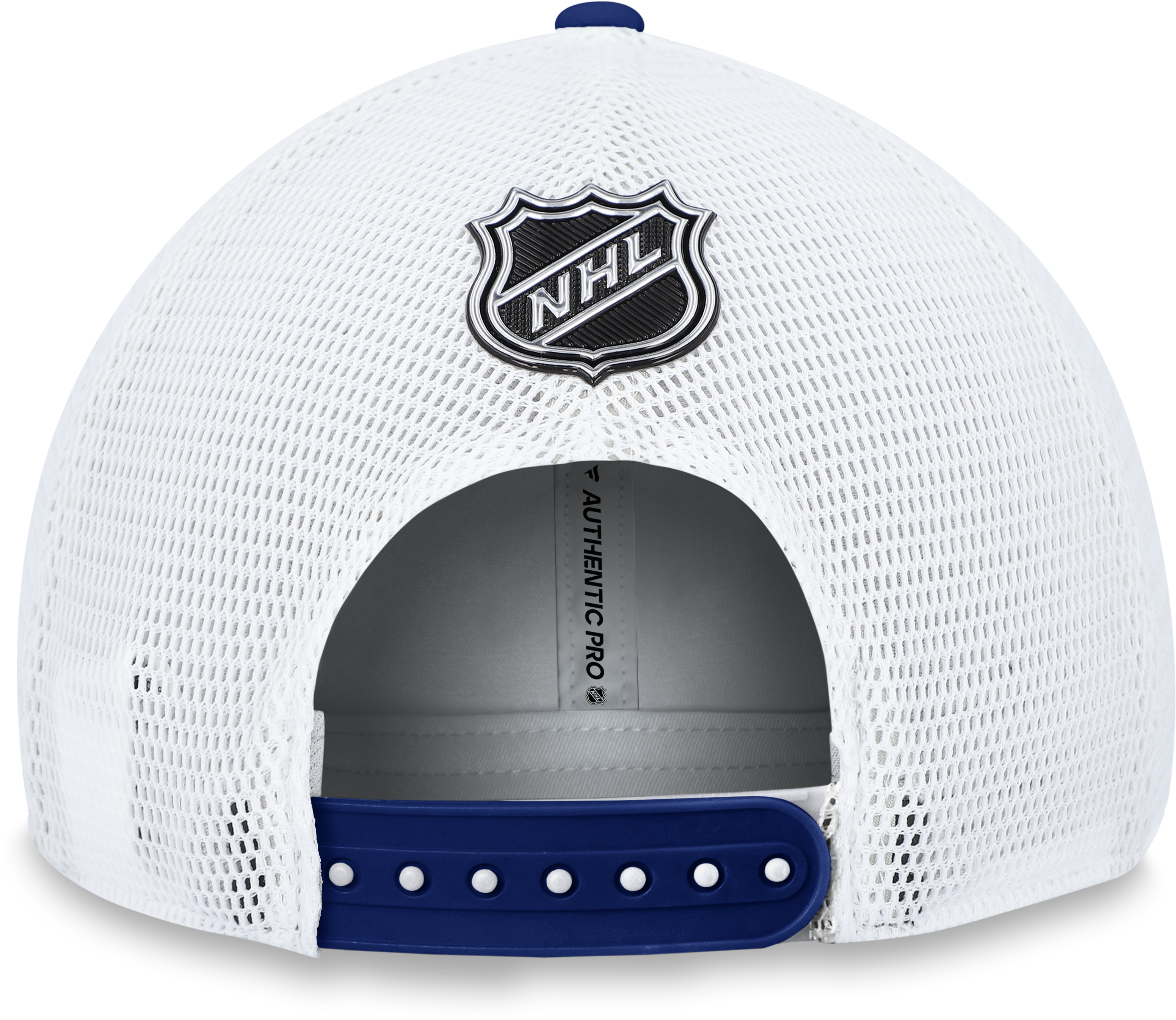 Maple Leafs Fanatics Men's 2023 Authentic Pro Rink Trucker Hat