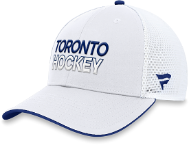 Maple Leafs Fanatics Men's 2023 Authentic Pro Rink Trucker Hat