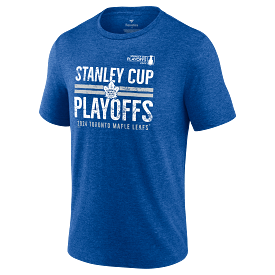 Maple Leafs Fanatics Men's 2024 Stanley Cup Playoffs Crossbar Tee