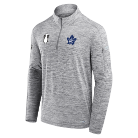 Maple Leafs Fanatics Men's Authentic Pro 2024 Stanley Cup Playoffs 1/4 Zip