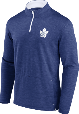 Maple Leafs Fanatics Men's Hard Check 1/4 Zip