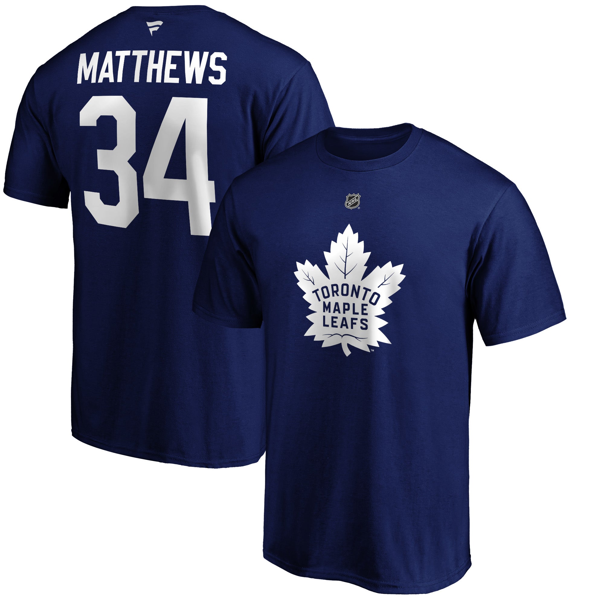 Maple Leafs Fanatics Men's Matthews Player Tee