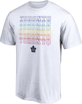 Maple Leafs Fanatics Pride Crew Tee