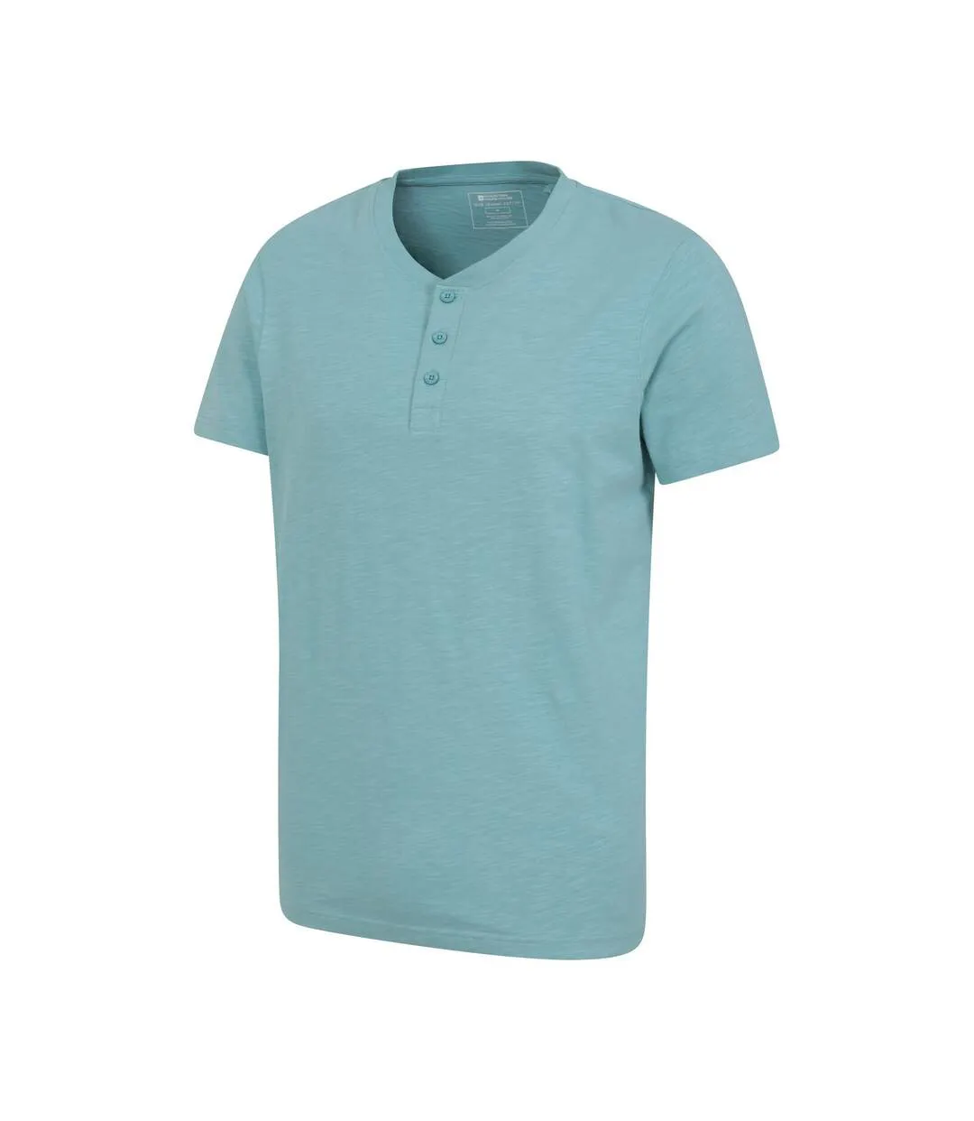 Mens hasst organic t-shirt turquoise Mountain Warehouse