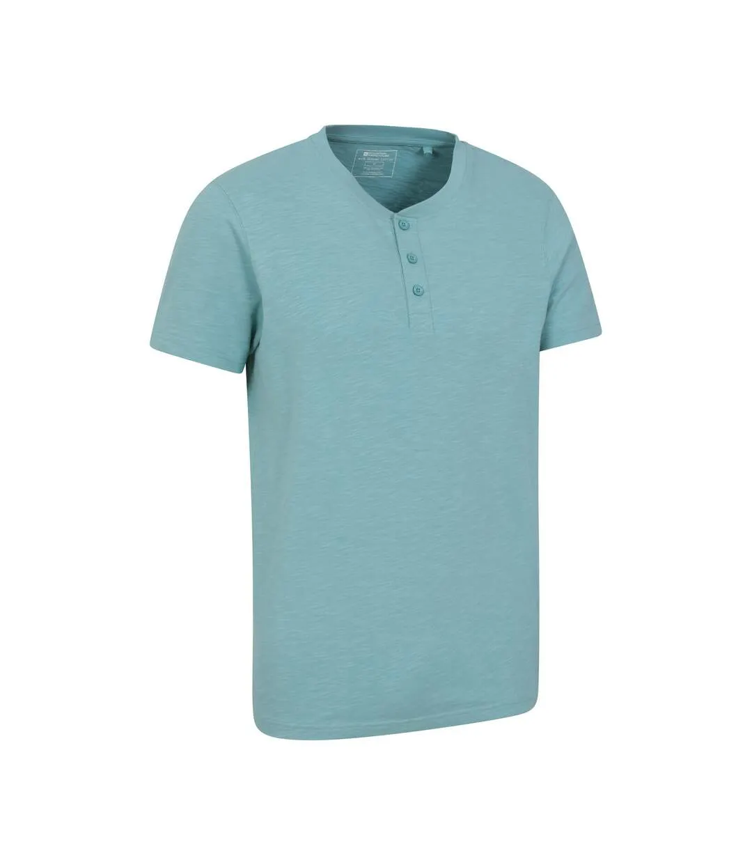 Mens hasst organic t-shirt turquoise Mountain Warehouse