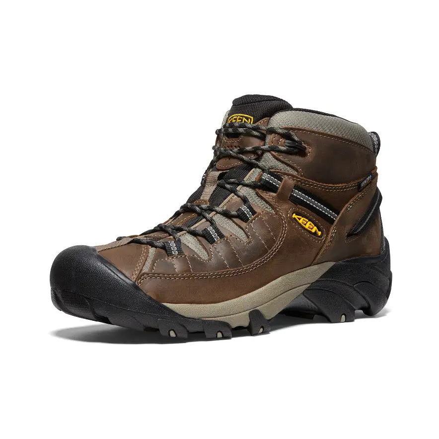 Men's Targhee II Waterproof Mid Wide  |  Shitake/Brindle