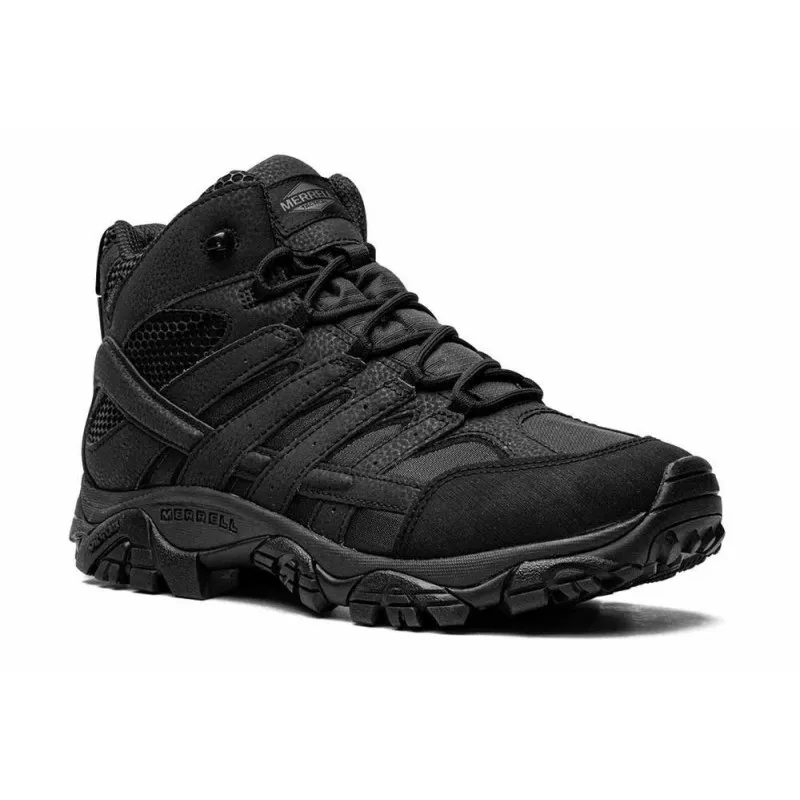 MERRELL MOAB 2 MID TACTICAL WP BLACK FOR MEN'S