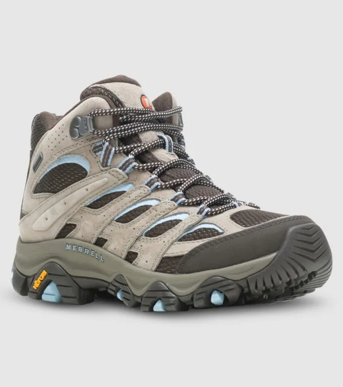 merrell moab 3 mid gore-tex (d wide) womens