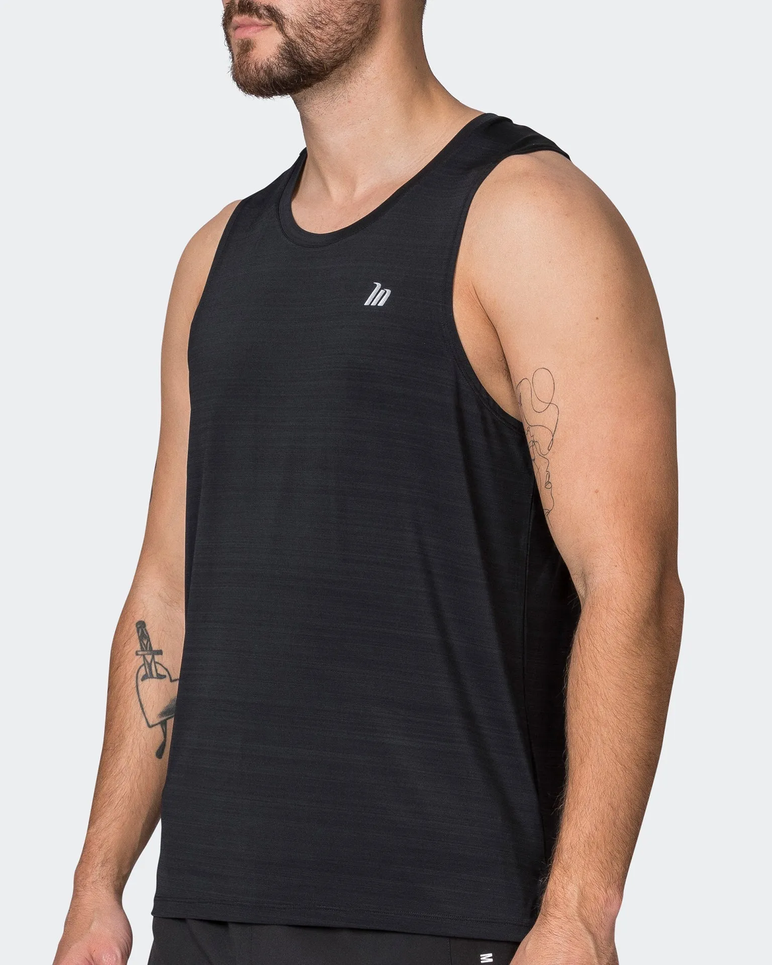 MN Active Running Tank - Black