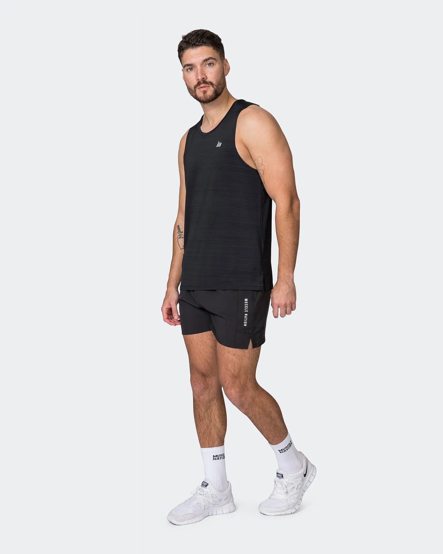 MN Active Running Tank - Black