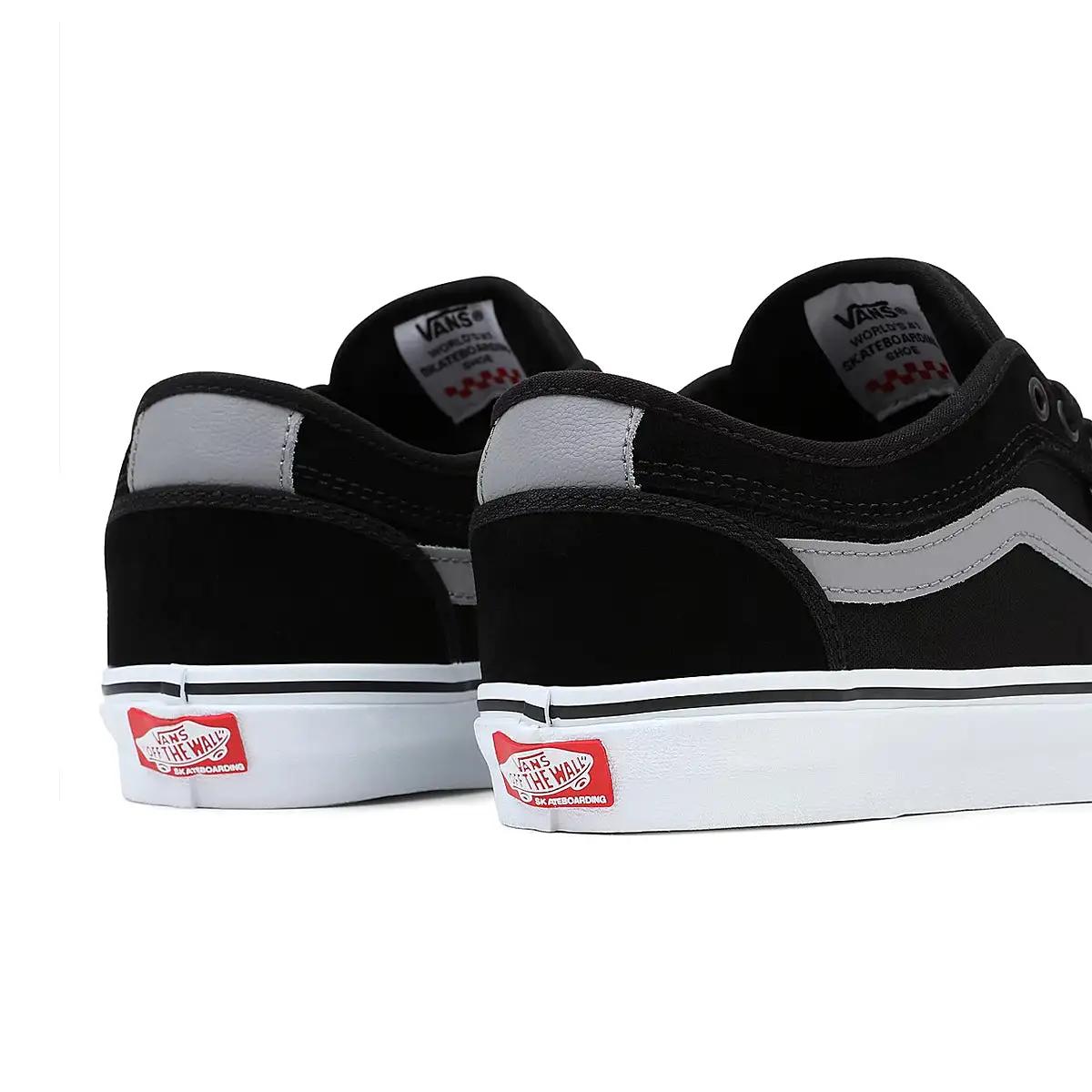 MN CHUKKA LOW SIDESTRIPE BLACK / GRAY / WHITE