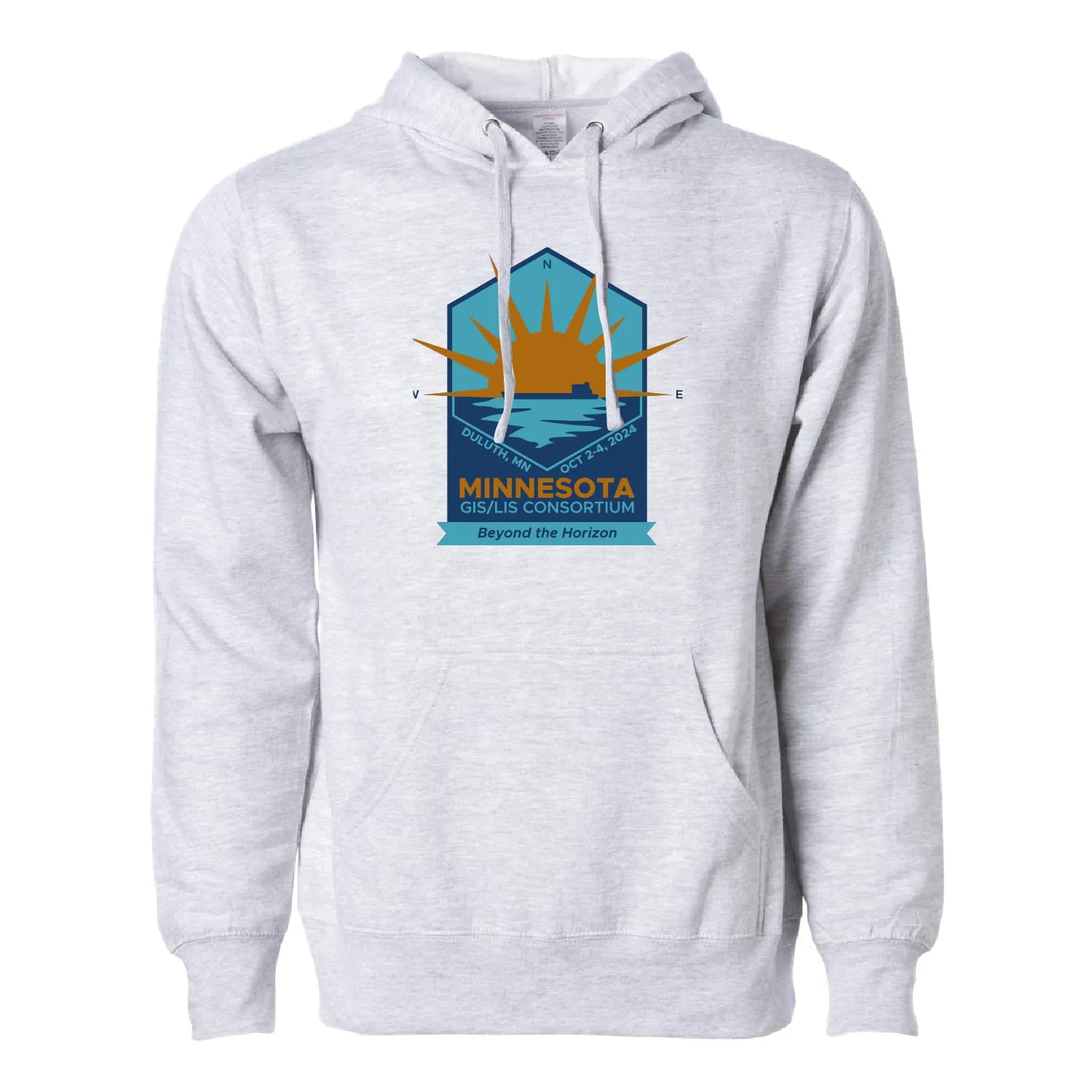 MN GIS/LIS Unisex Midweight Hooded Sweatshirt Conference Logo